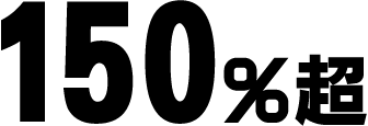 150%超